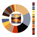 Colour wheel / palette