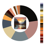 Colour wheel / palette