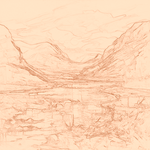 Sepia sketch