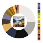Colour wheel / palette