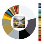 Colour wheel / palette