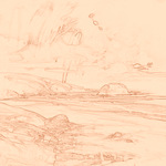 Sepia sketch