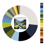 Colour wheel / palette