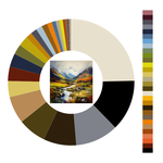 Colour wheel / palette