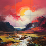 Painting with grid