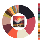 Colour wheel / palette