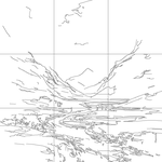 Line drawing with grid