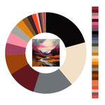 Colour wheel / palette