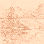 Sepia sketch