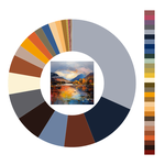 Colour wheel / palette