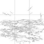 Line drawing with grid