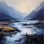 Painting with grid