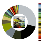 Colour wheel / palette