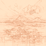 Sepia sketch