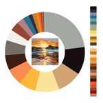 Colour wheel / palette