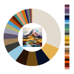 Colour wheel / palette