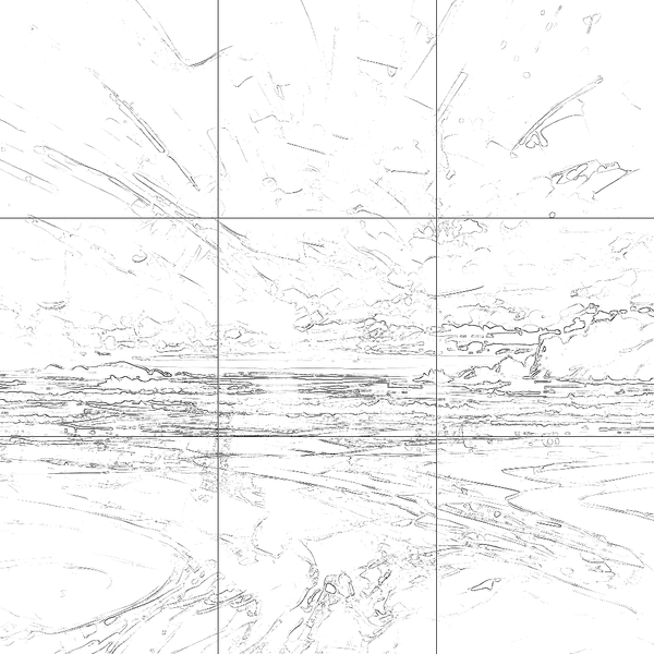 Sketch with grid