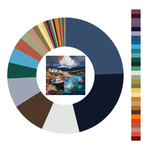 Colour wheel / palette