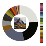 Colour wheel / palette