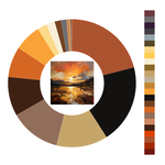 Colour wheel / palette