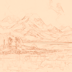 Sepia sketch