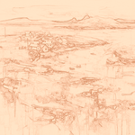 Sepia sketch