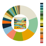 Colour wheel / palette