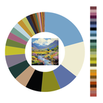 Colour wheel / palette