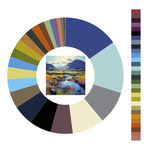 Colour wheel / palette