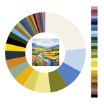 Colour wheel / palette