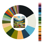 Colour wheel / palette