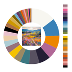 Colour wheel / palette