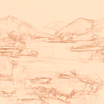 Sepia sketch