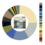 Colour wheel / palette