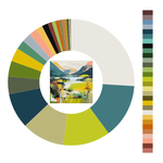 Colour wheel / palette