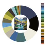 Colour wheel / palette