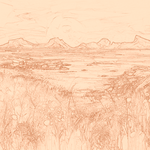 Sepia sketch