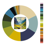 Colour wheel / palette