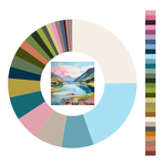 Colour wheel / palette