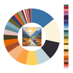 Colour wheel / palette