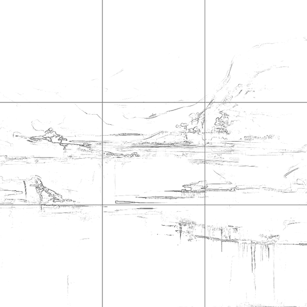 Sketch with grid