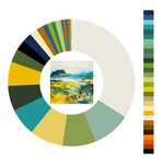 Colour wheel / palette