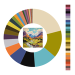 Colour wheel / palette