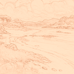 Sepia sketch