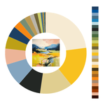 Colour wheel / palette