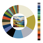 Colour wheel / palette