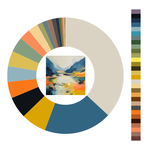 Colour wheel / palette