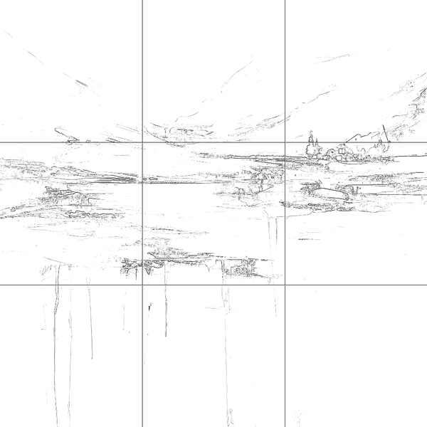 Sketch with grid