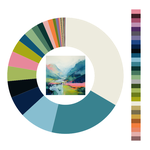 Colour wheel / palette