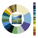 Colour wheel / palette